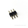 2,54 3P PIN BLACK PP PIN conector feminino